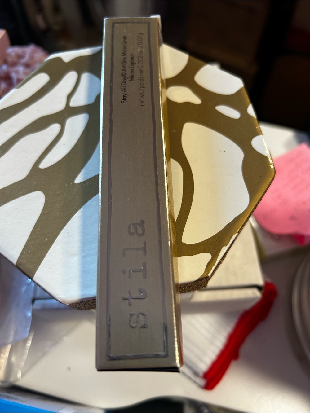 Stila Metallic Matte Black Eyeliner Packaging
